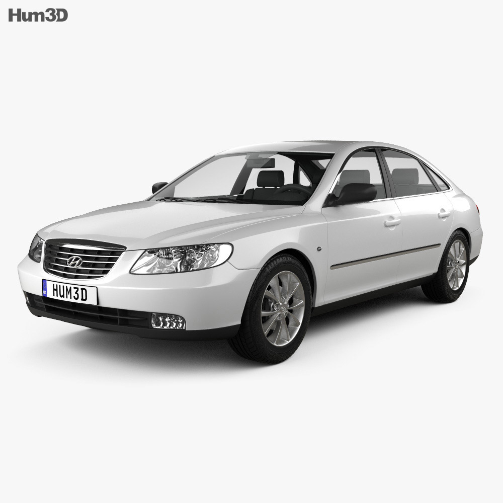 Hyundai Grandeur (Azera) 2011 3D模型
