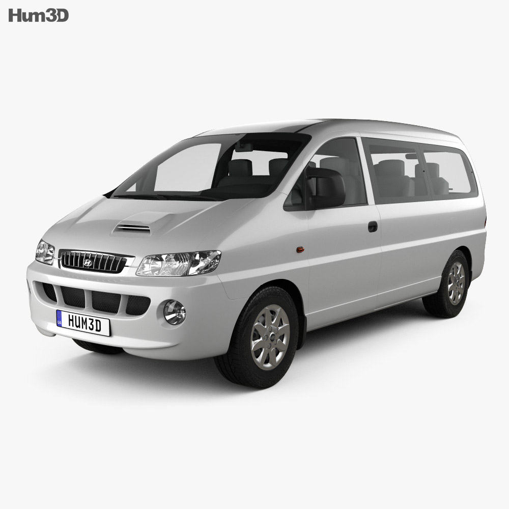 Hyundai H-1 Passenger Van 2007 3D模型