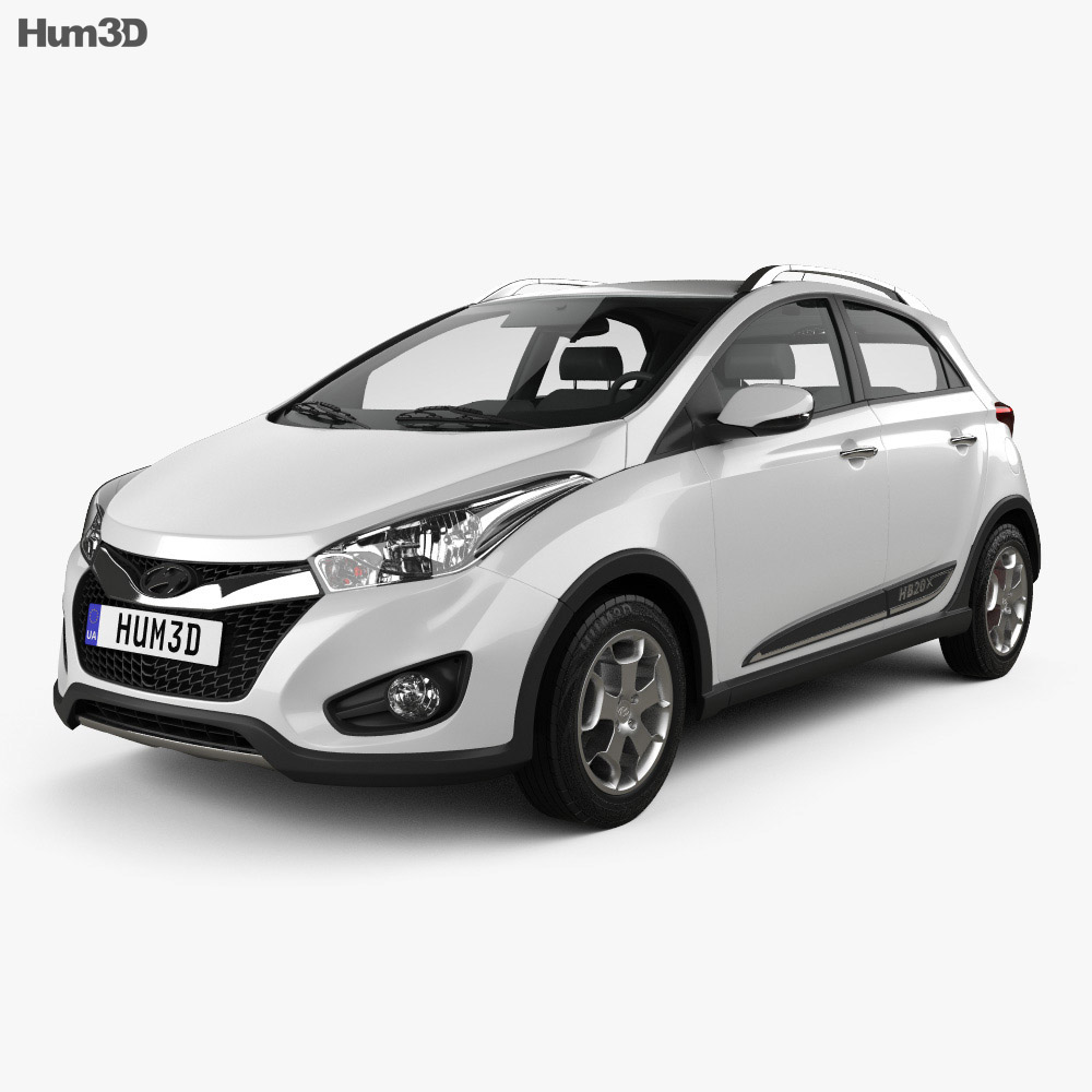 Hyundai HB20X 2015 3D模型