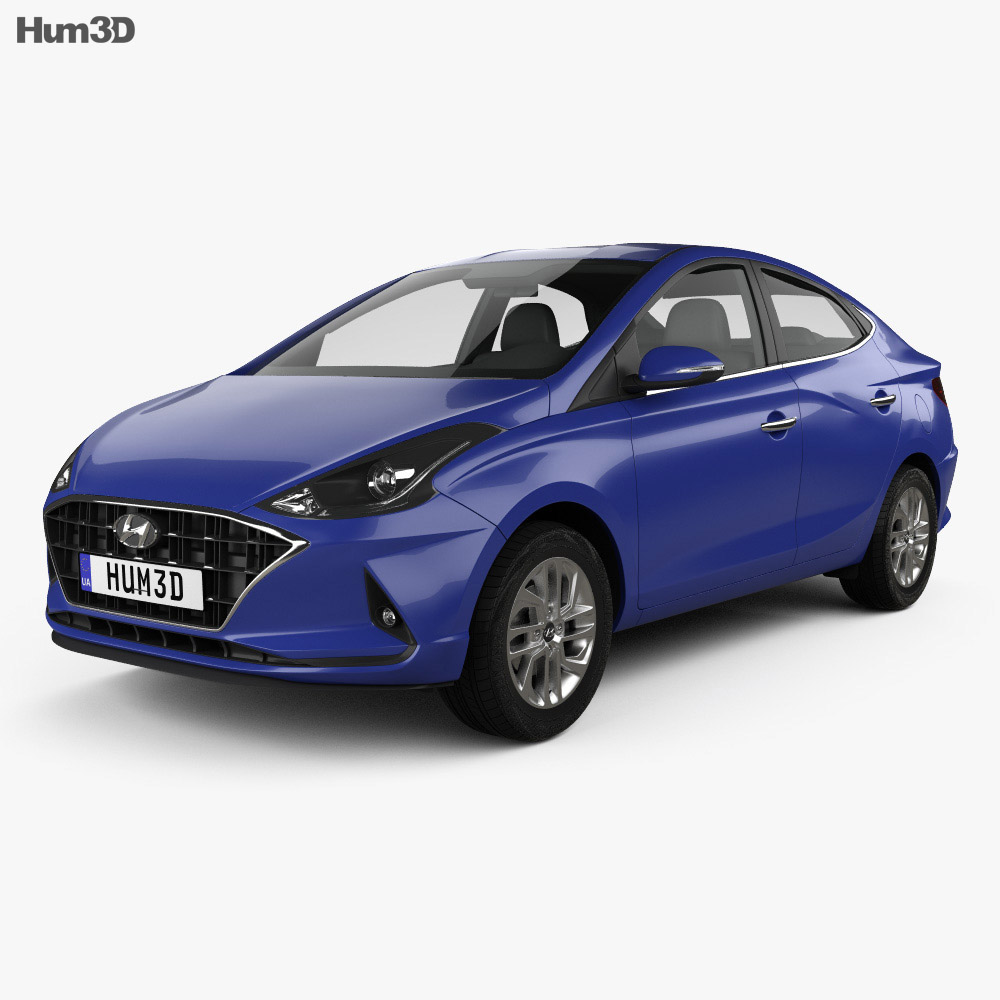 Hyundai HB20 S 2022 3D модель