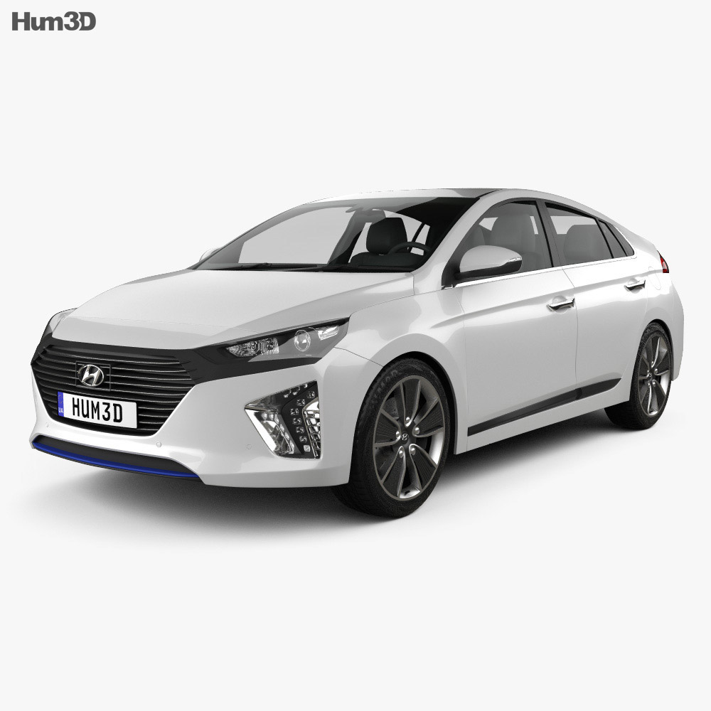 Hyundai Ioniq 2020 3D 모델 