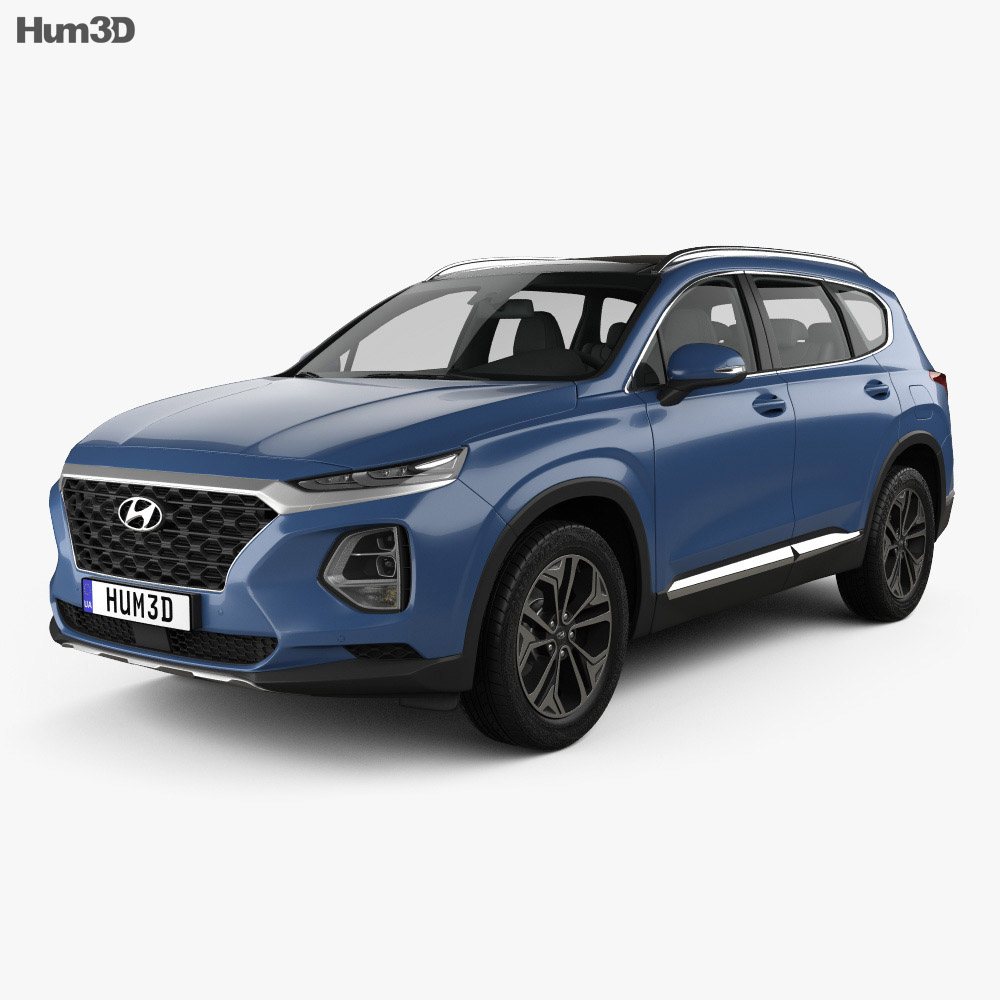 Hyundai Santa Fe (TM) 2021 3D-Modell