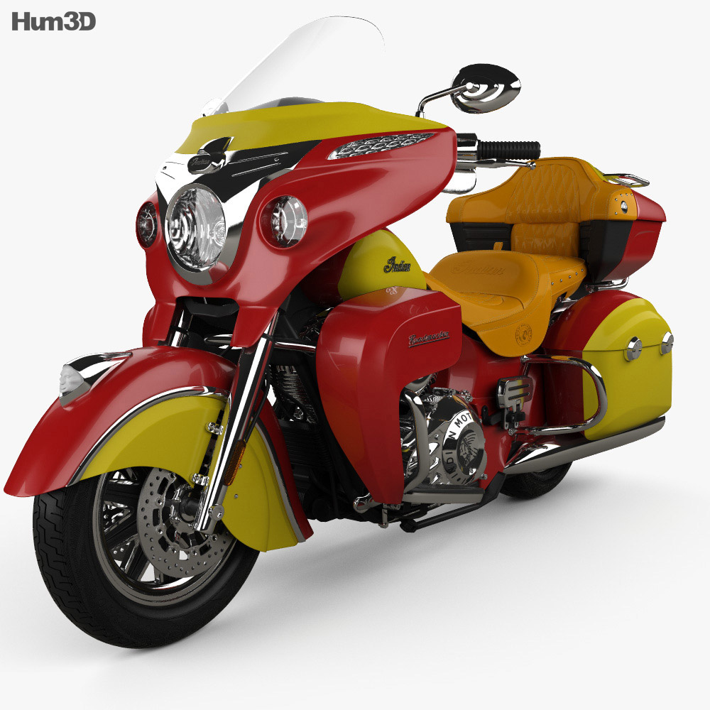 Indian Roadmaster 2015 3d model