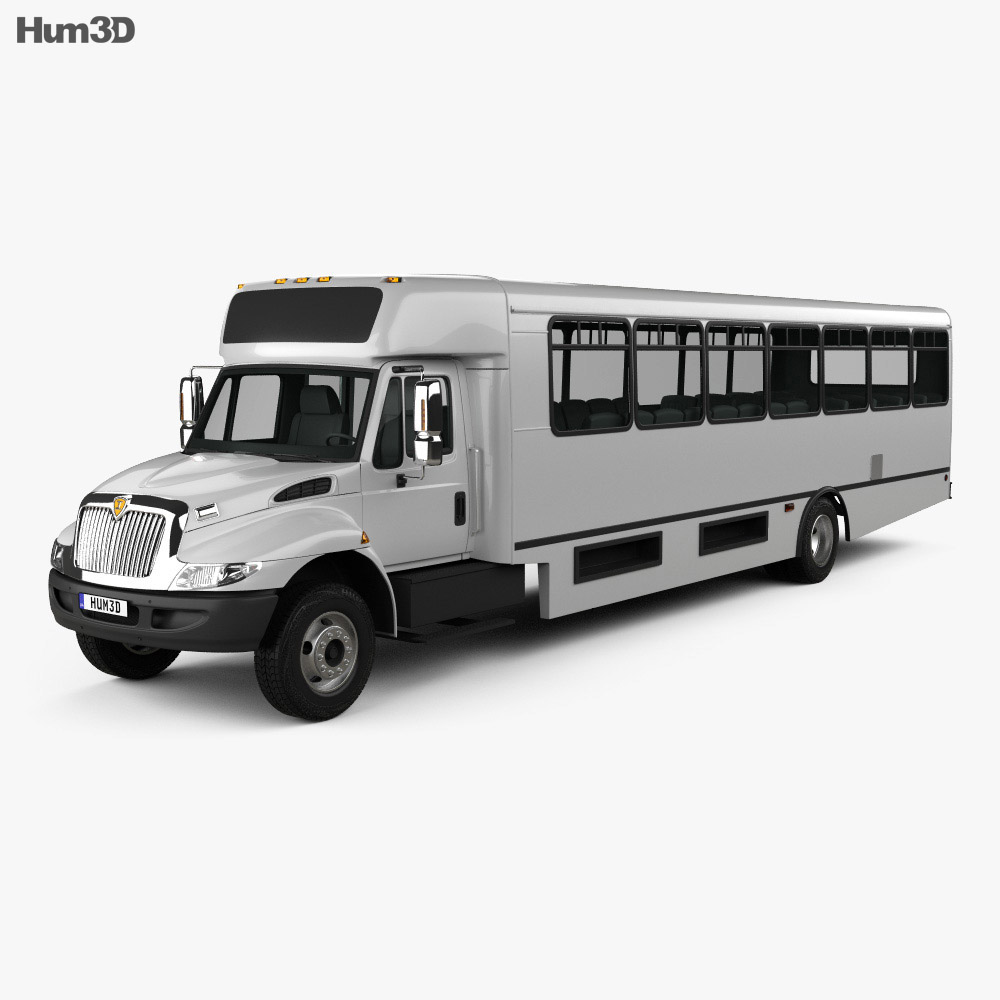 International Durastar IC HC Ônibus 2011 Modelo 3d