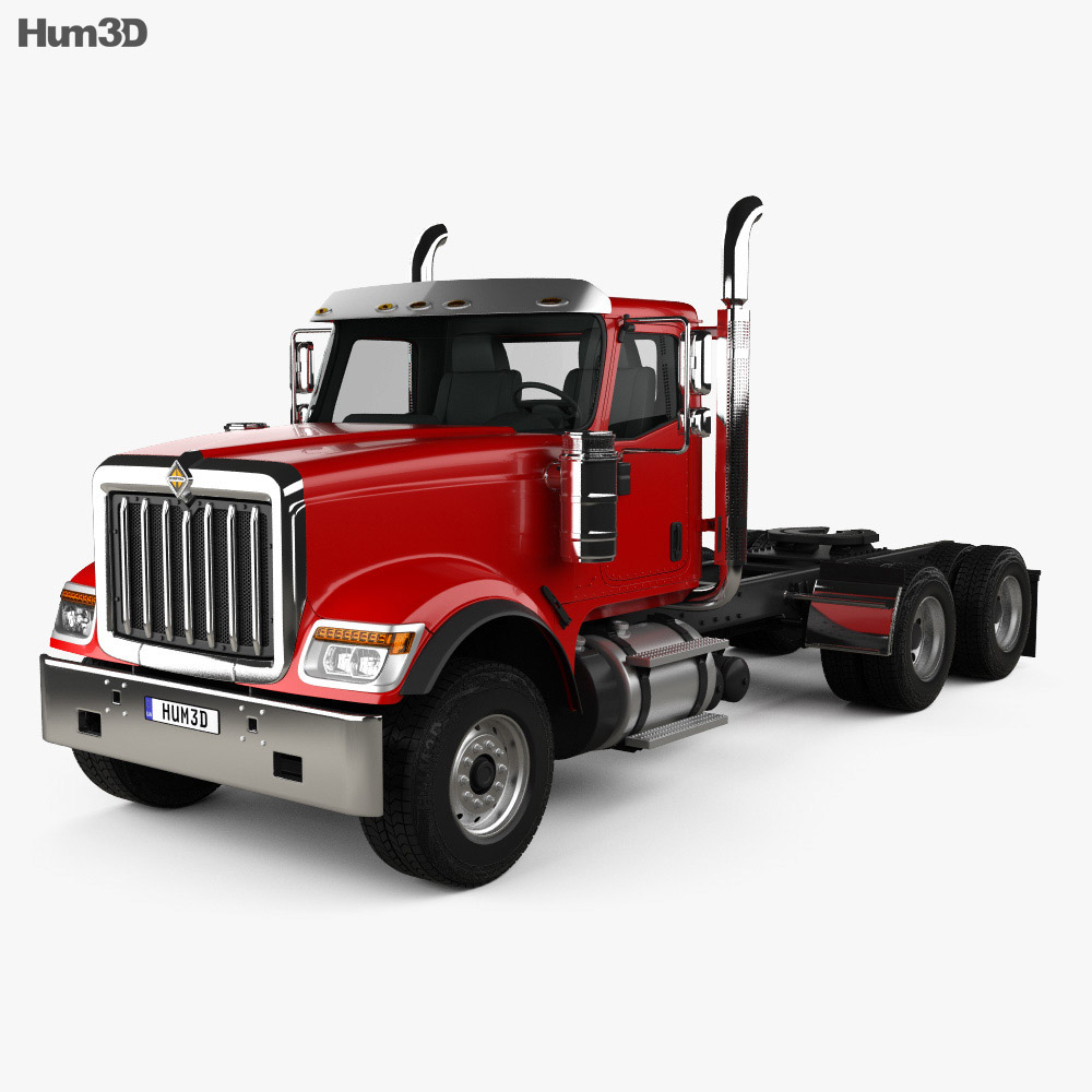 International HX520 Camión Tractor 2020 Modelo 3D