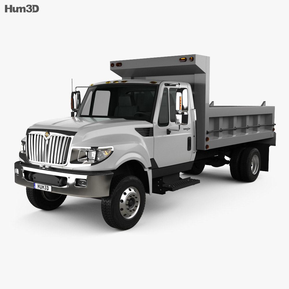 International TerraStar 덤프 트럭 2015 3D 모델 