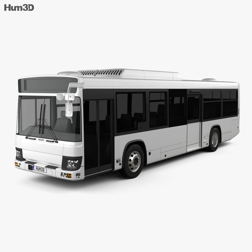 Isuzu Erga Mio L2 Автобус 2019 3D модель