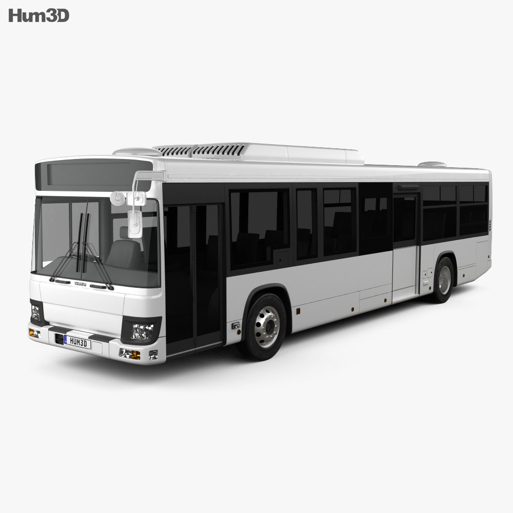Isuzu Erga Mio L3 Autobus 2019 Modèle 3d