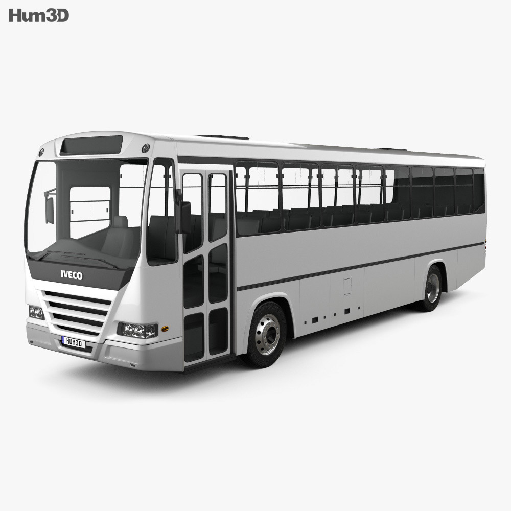 Iveco Afriway Autobús 2016 Modelo 3D