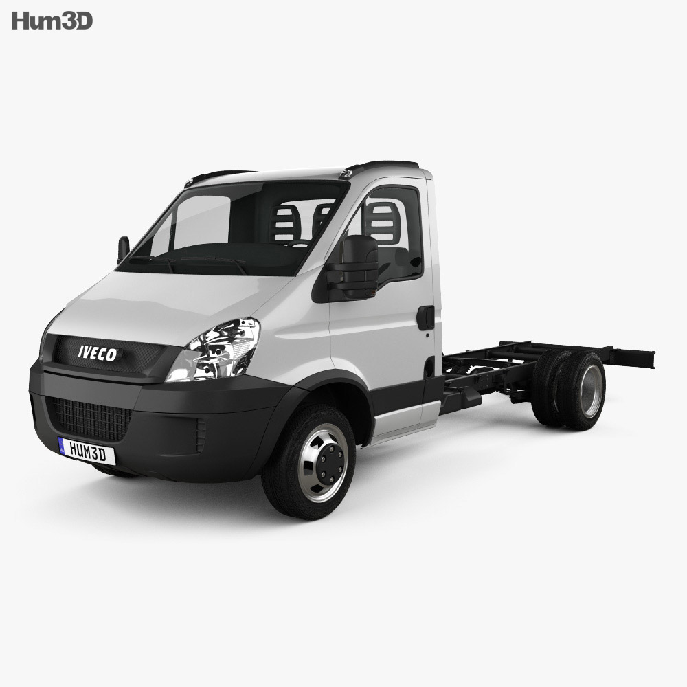 Iveco Daily Single Cab Chassis L1 2014 3D 모델 