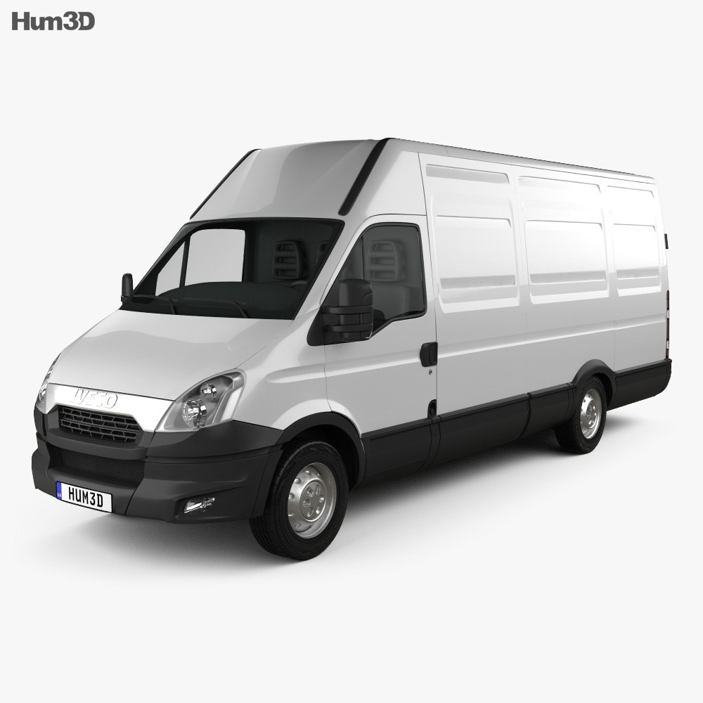 Iveco Daily Panel Van H2 2011 3d model