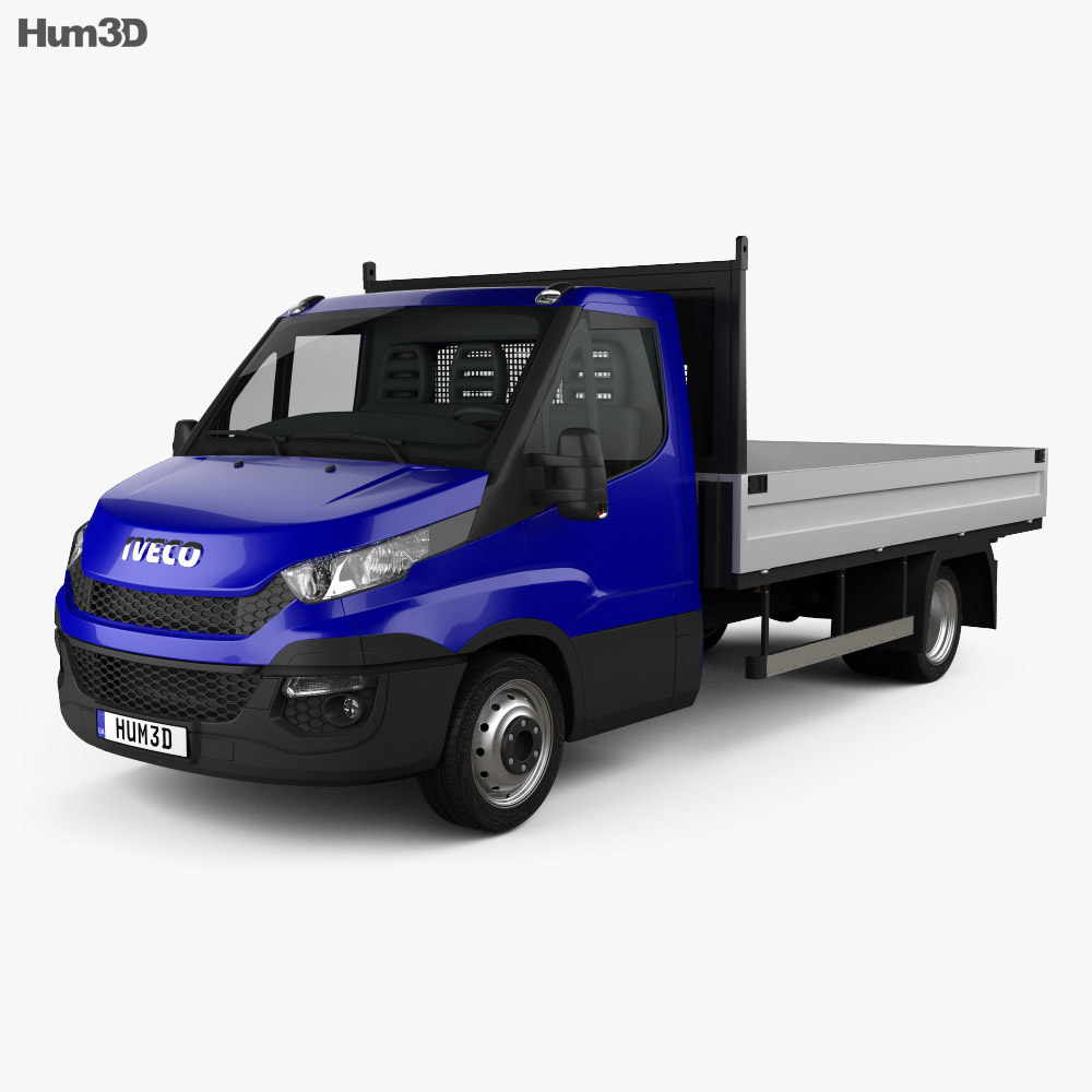 Iveco Daily Dropside 2017 3Dモデル