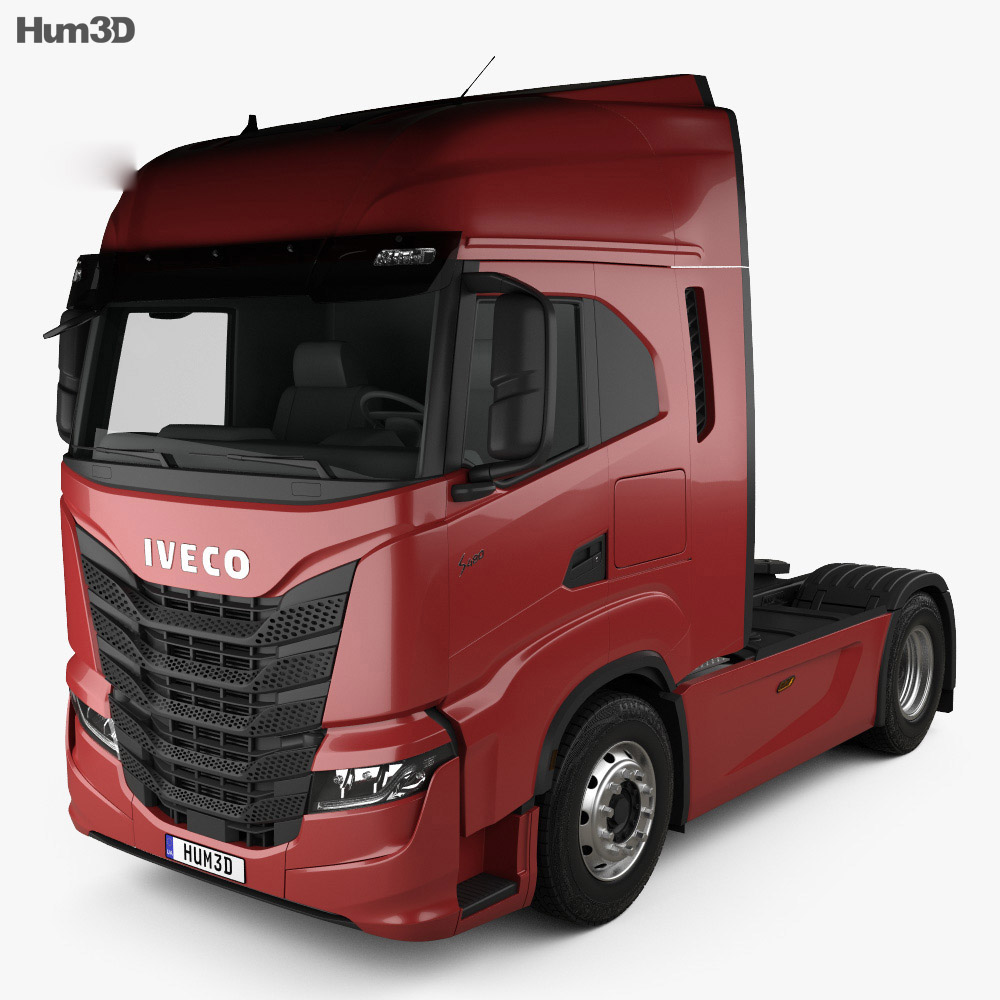 Iveco S-Way 牵引车 2023 3D模型