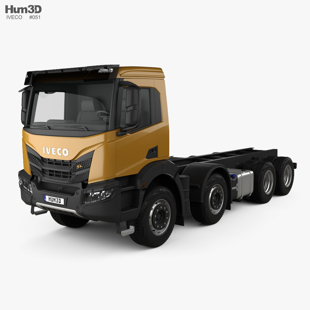 Iveco X-Way Chassis Truck 2023 3d model