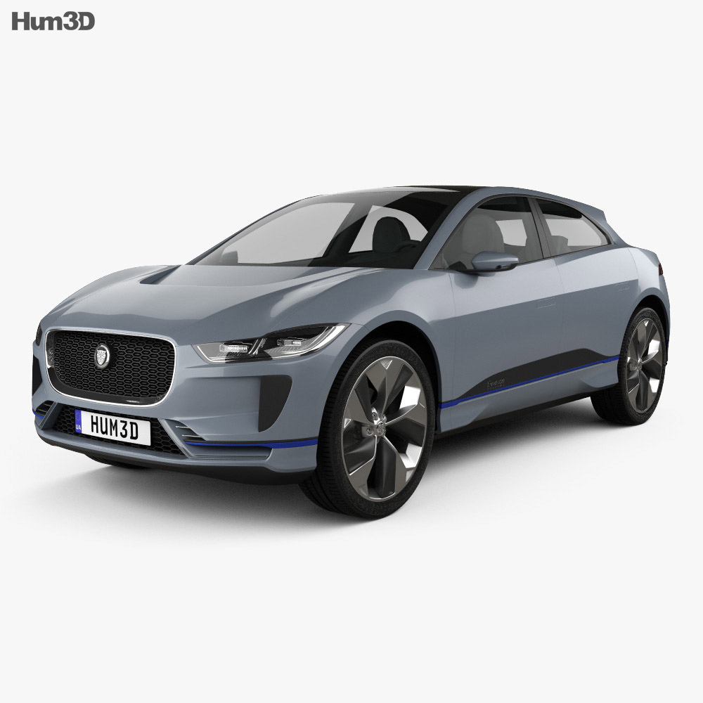 Jaguar I-Pace 概念 2019 3D模型