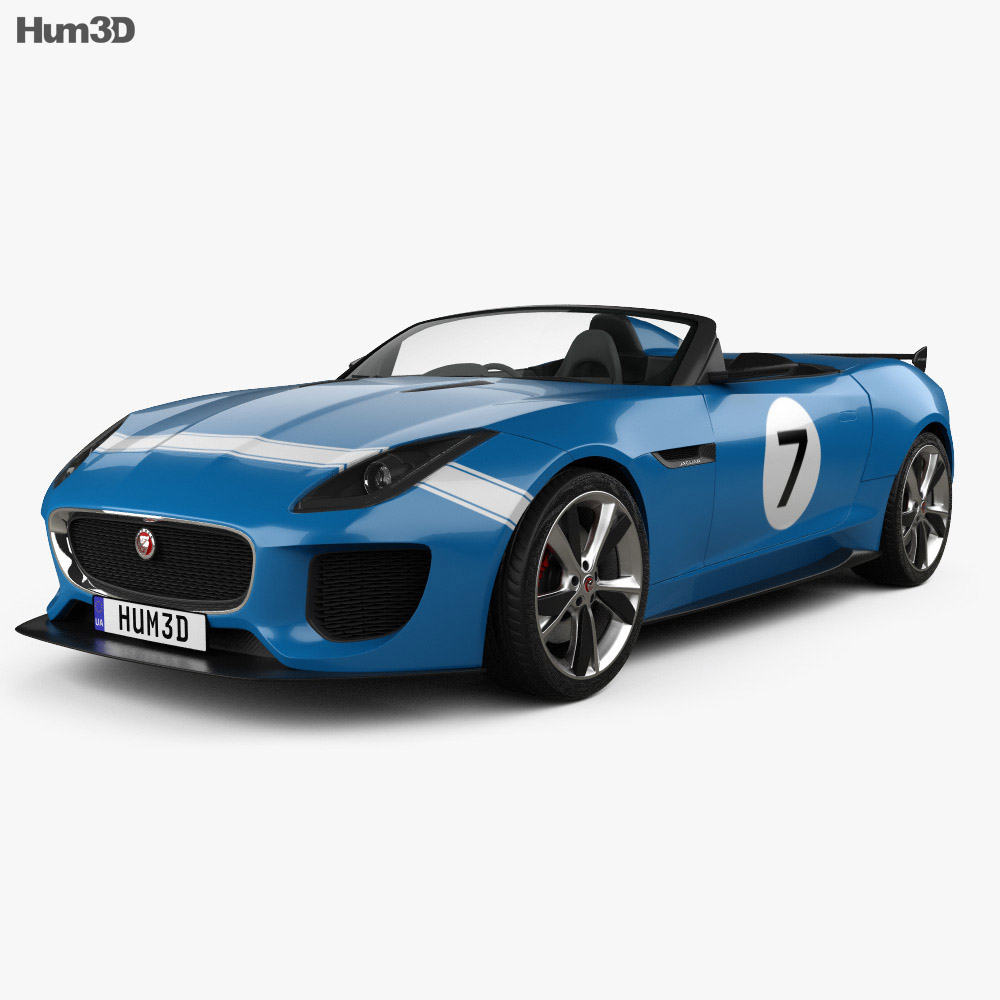 Jaguar Project 7 2014 3Dモデル