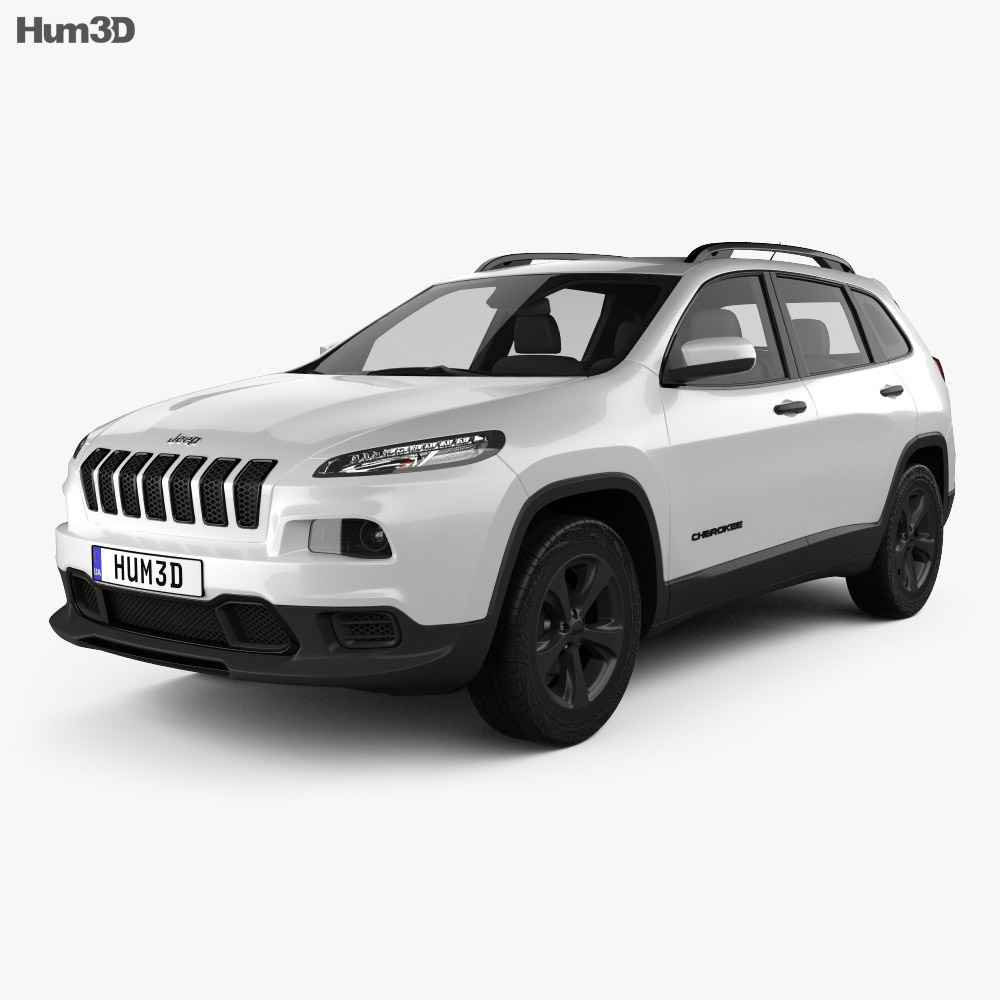 Jeep Cherokee Limited 2018 3D 모델 