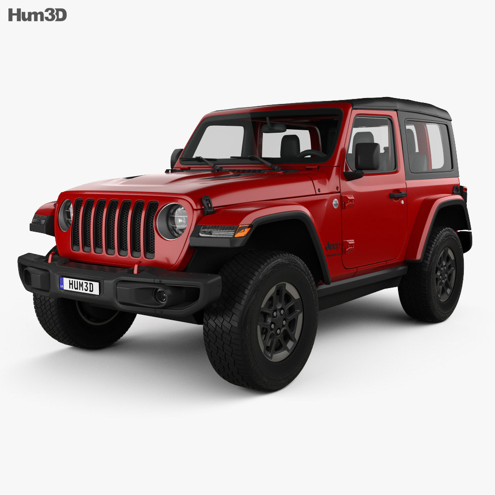 Jeep Wrangler Rubicon 2020 3d model