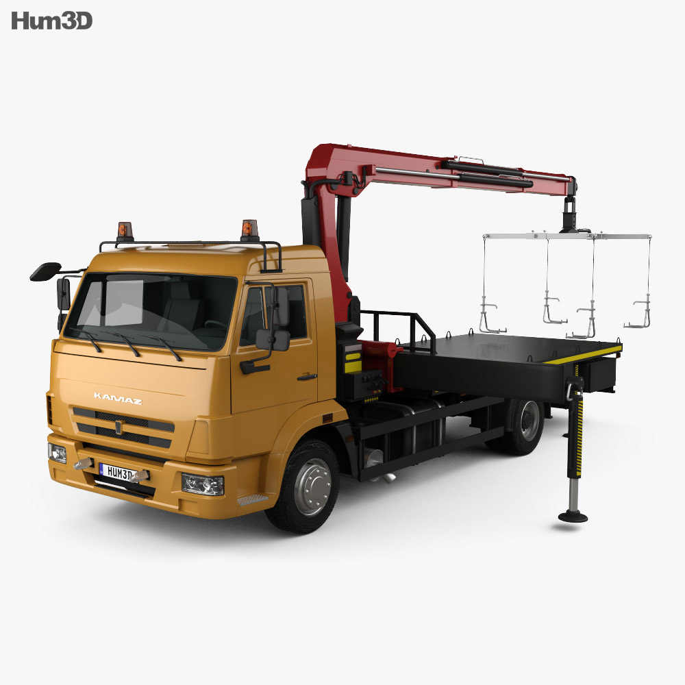 KamAZ 658625-0010-03 Camion Remorquage 2021 Modèle 3d