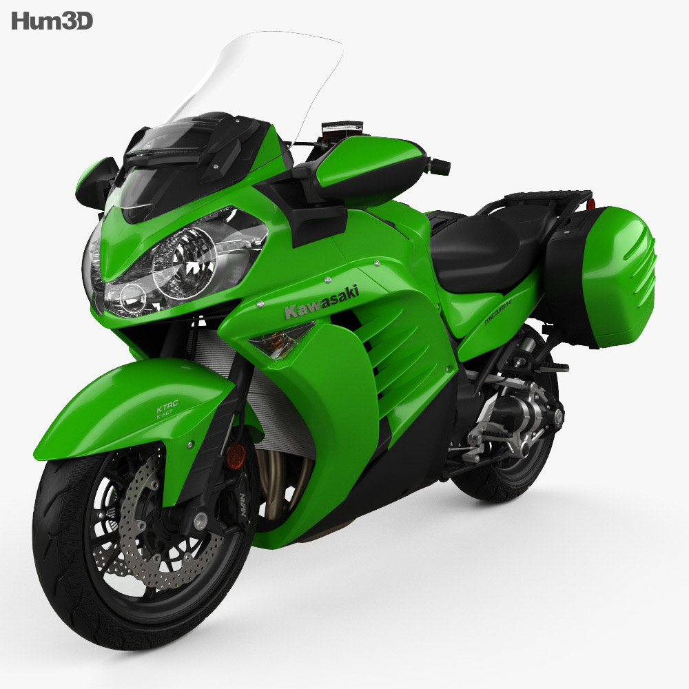 Kawasaki Concours 14 2015 Modelo 3D