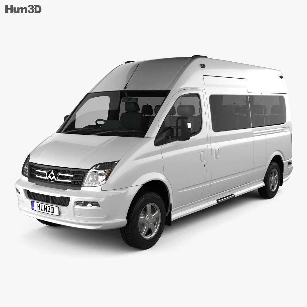 LDV V80 L2H3 Mini onibus 2017 Modelo 3d