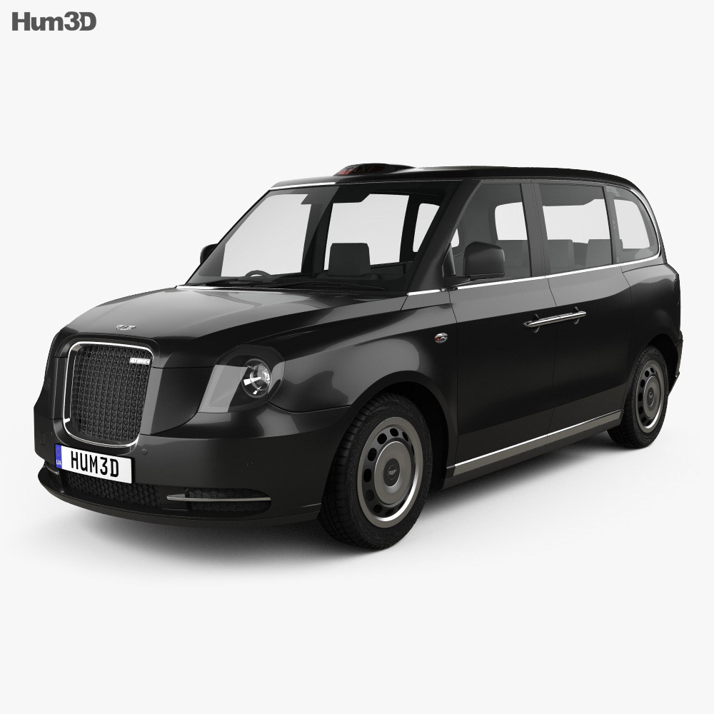 LEVC TX Taxi 2022 3d model