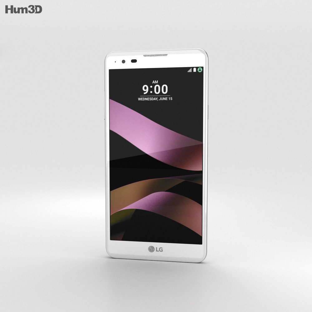 LG X Style White 3d model