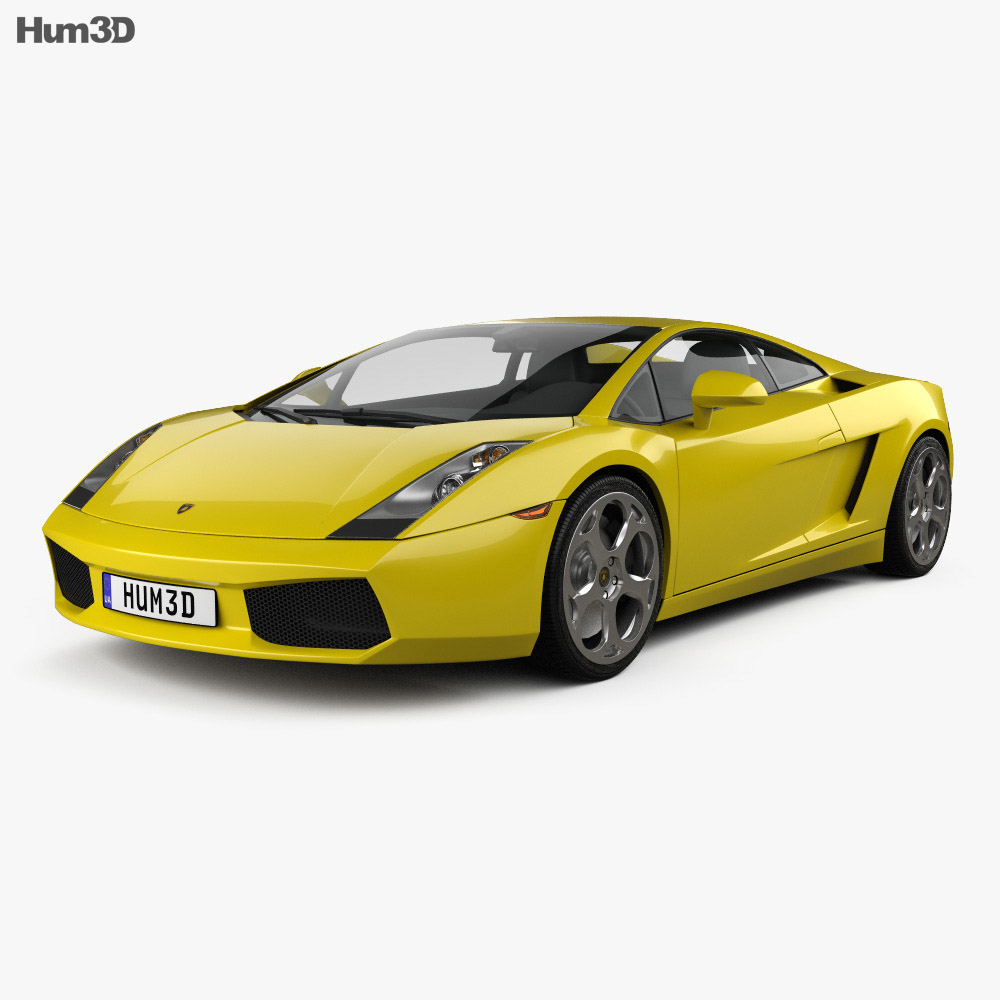 Lamborghini Gallardo 2014 Modello 3D
