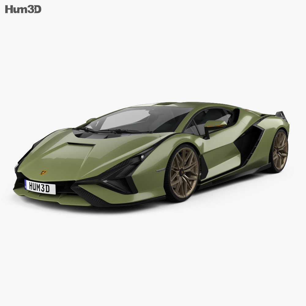 Lamborghini Sian 2023 3D модель