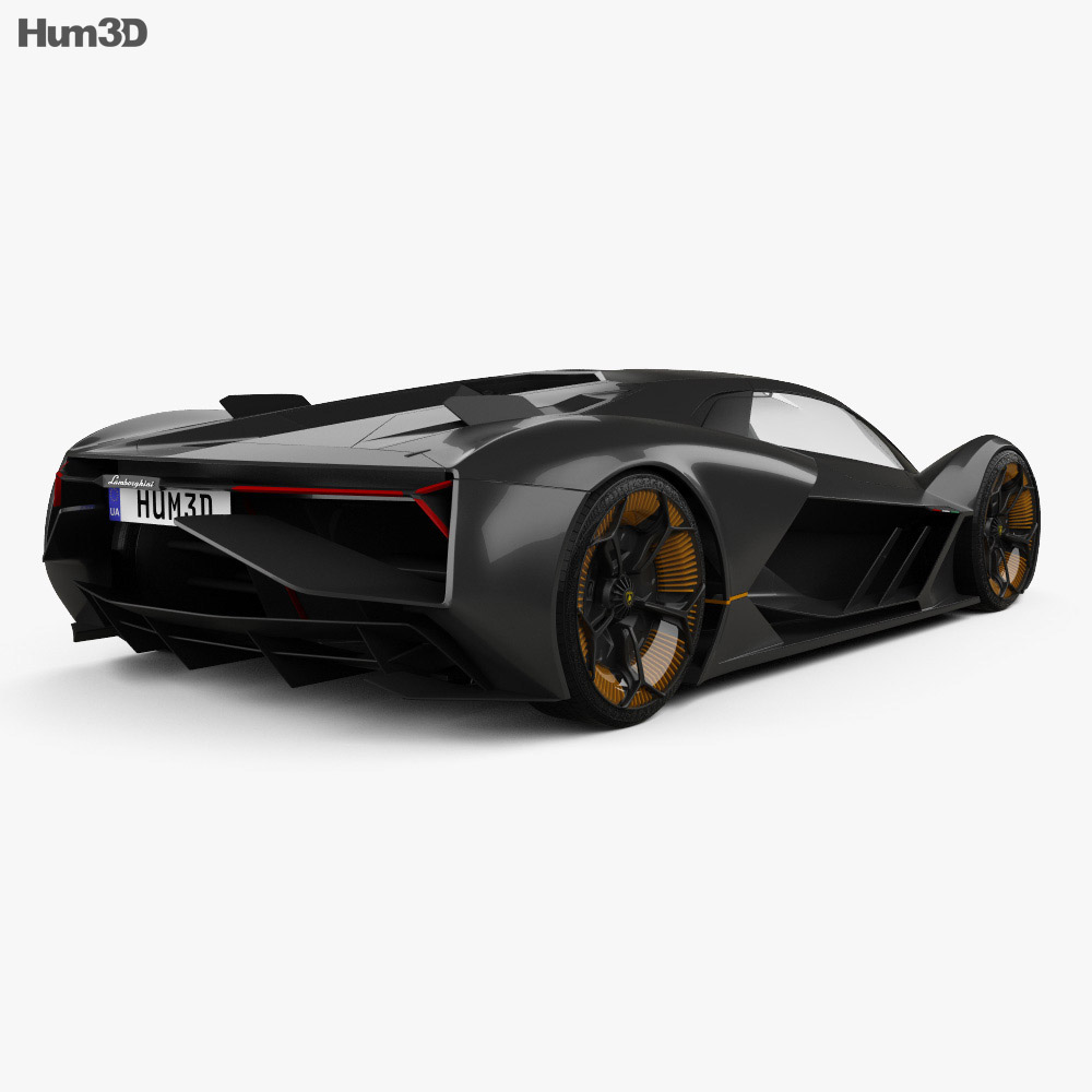 Vehicles - Lamborghini Terzo Millennio 2018 studio, CARS_2176. 3D