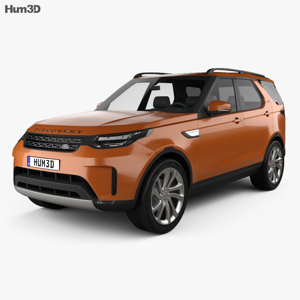 Land Rover Discovery HSE 2020 3D模型