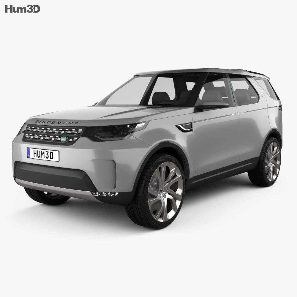 Land Rover Discovery Vision 2014 Modelo 3d