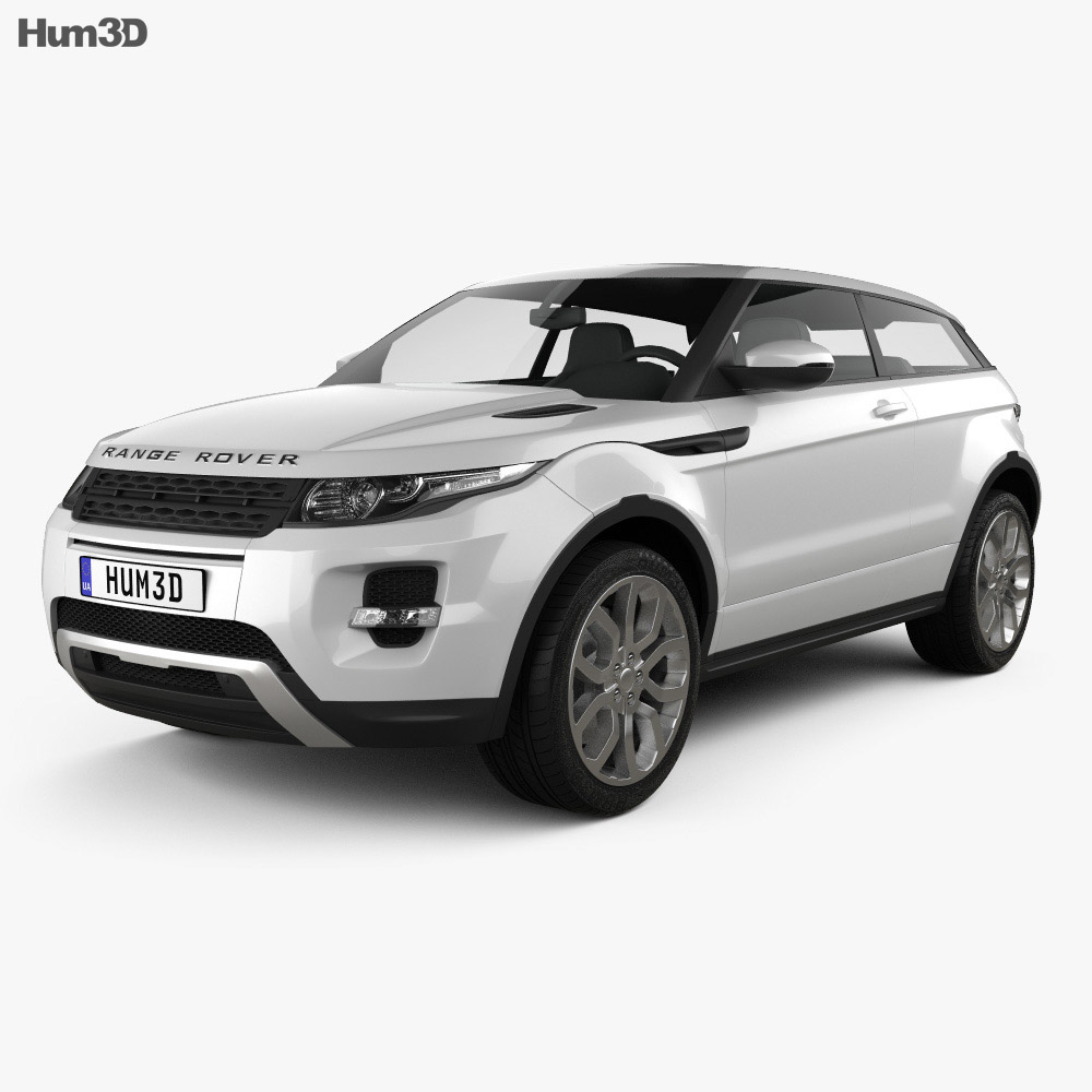 Land Rover Range Rover Evoque 2014 3D模型