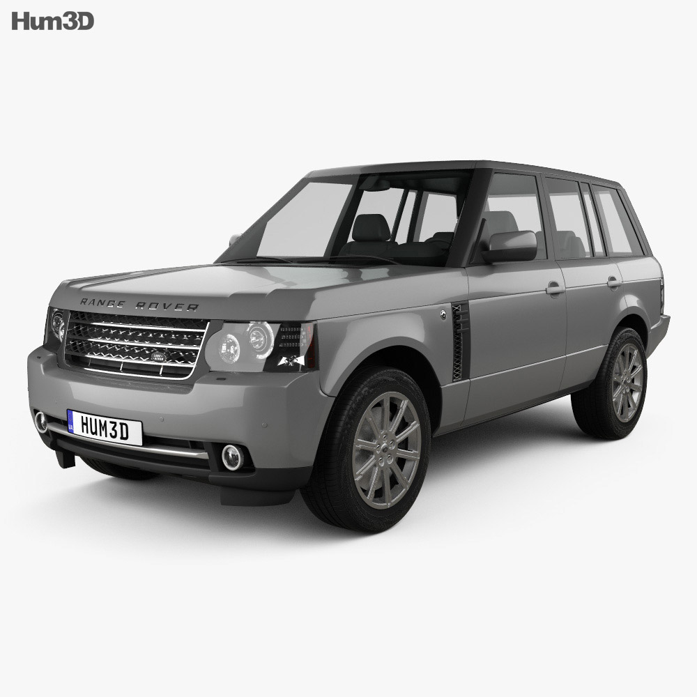 Land Rover Range Rover Supercharged 2012 3d model