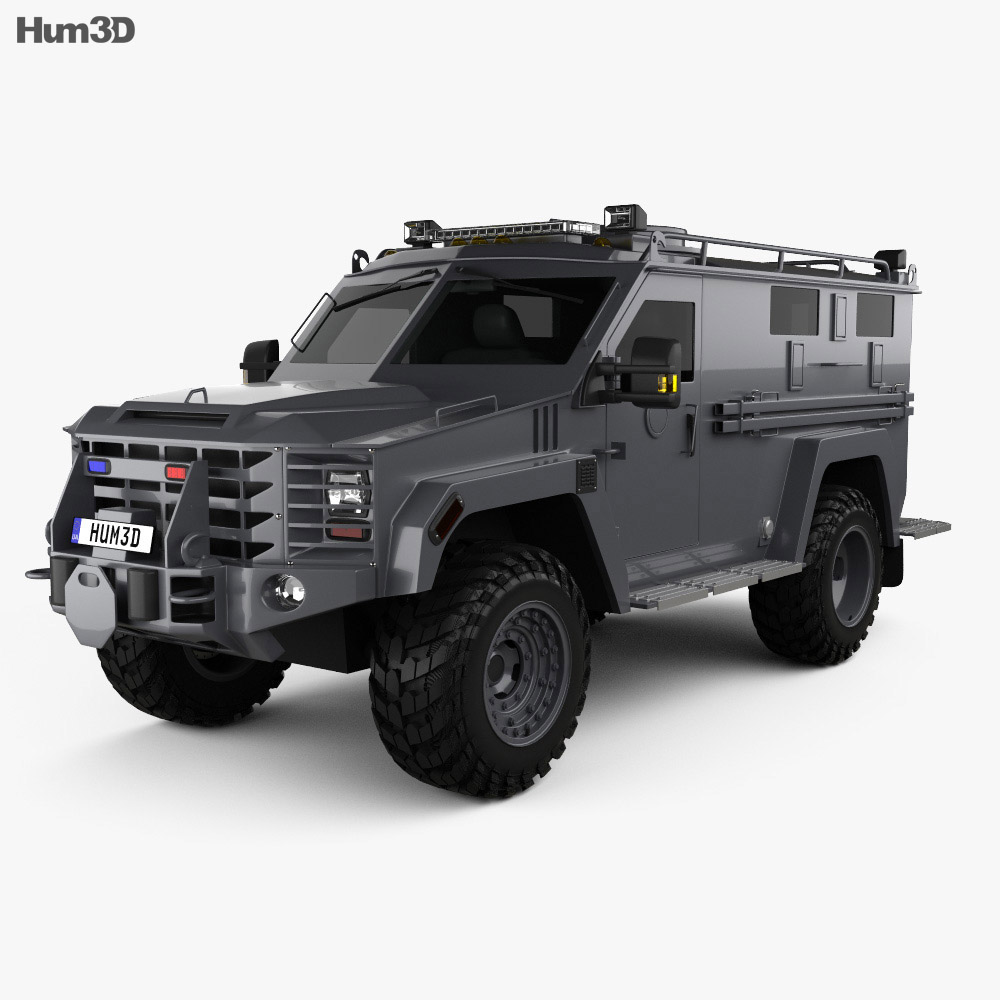 Lenco BearCat G3 2020 3D模型
