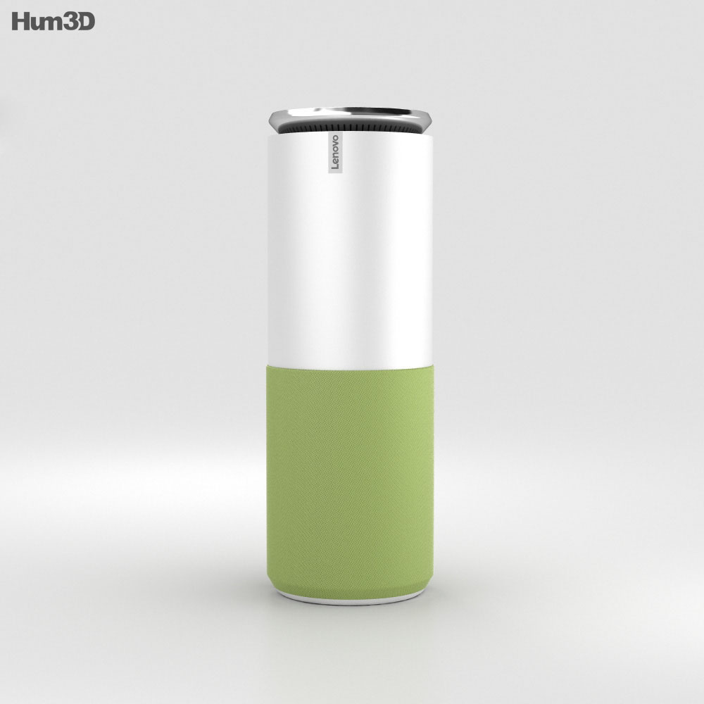 Lenovo Smart Assistant Green 3D модель