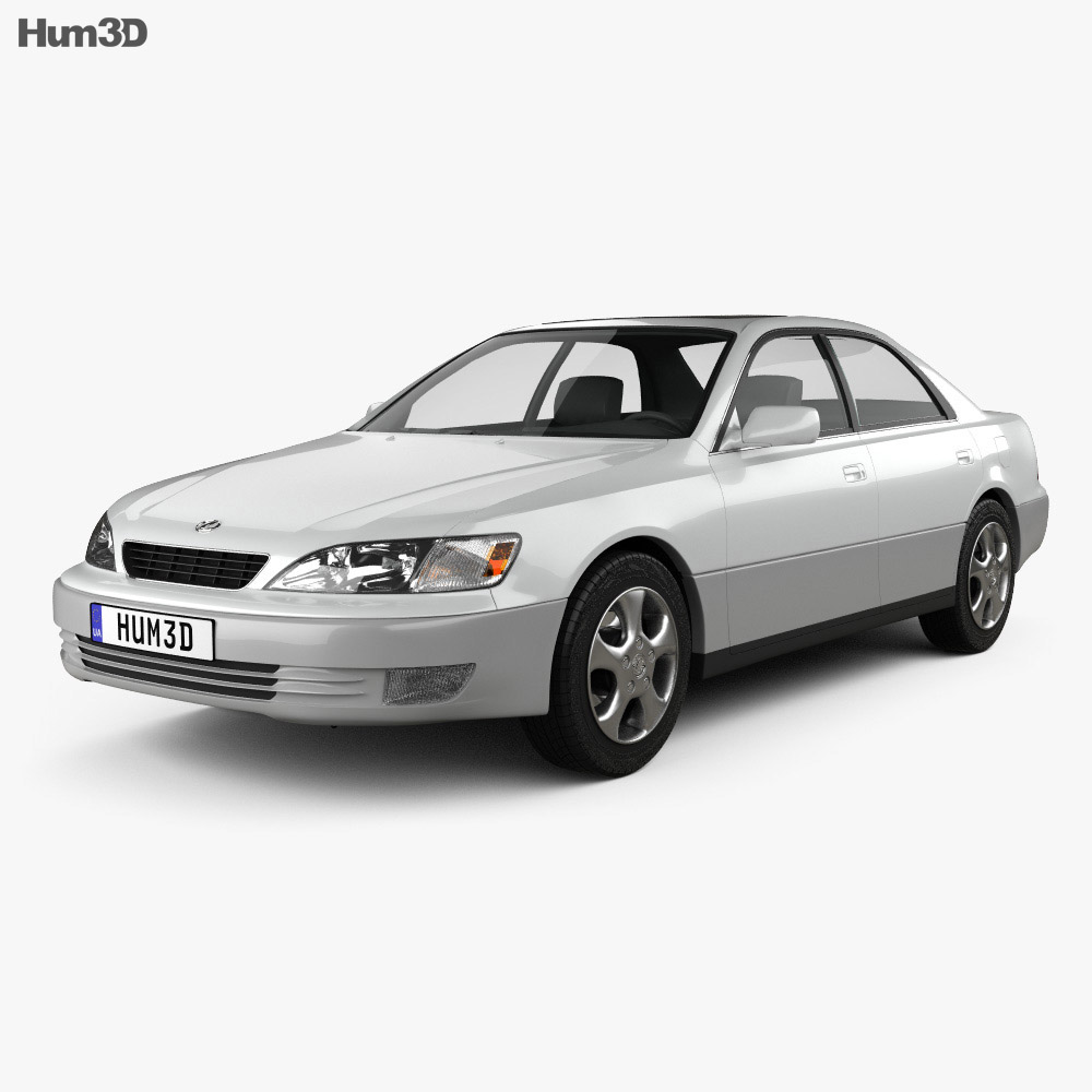 Lexus ES 2001 3D-Modell