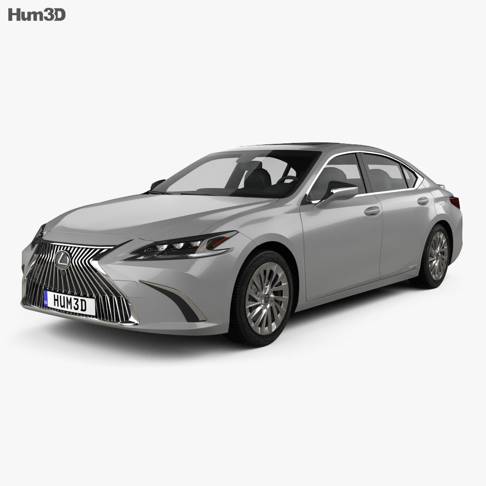 Lexus ES 300h 2020 3Dモデル