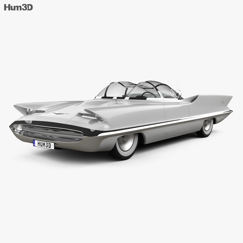 Lincoln Futura 1955 3Dモデル