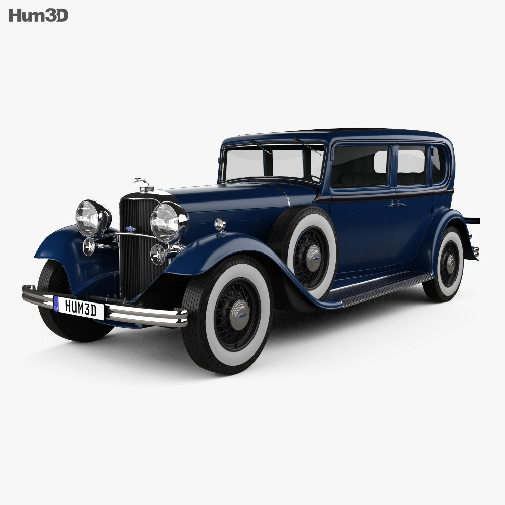 Lincoln KB Limousine 1932 Modello 3D