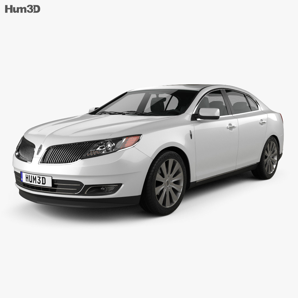 Lincoln MKS 2016 3D 모델 
