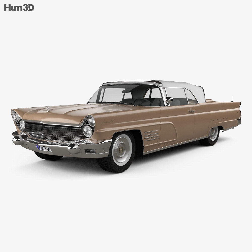 Lincoln Continental Mark V 1960 3D模型