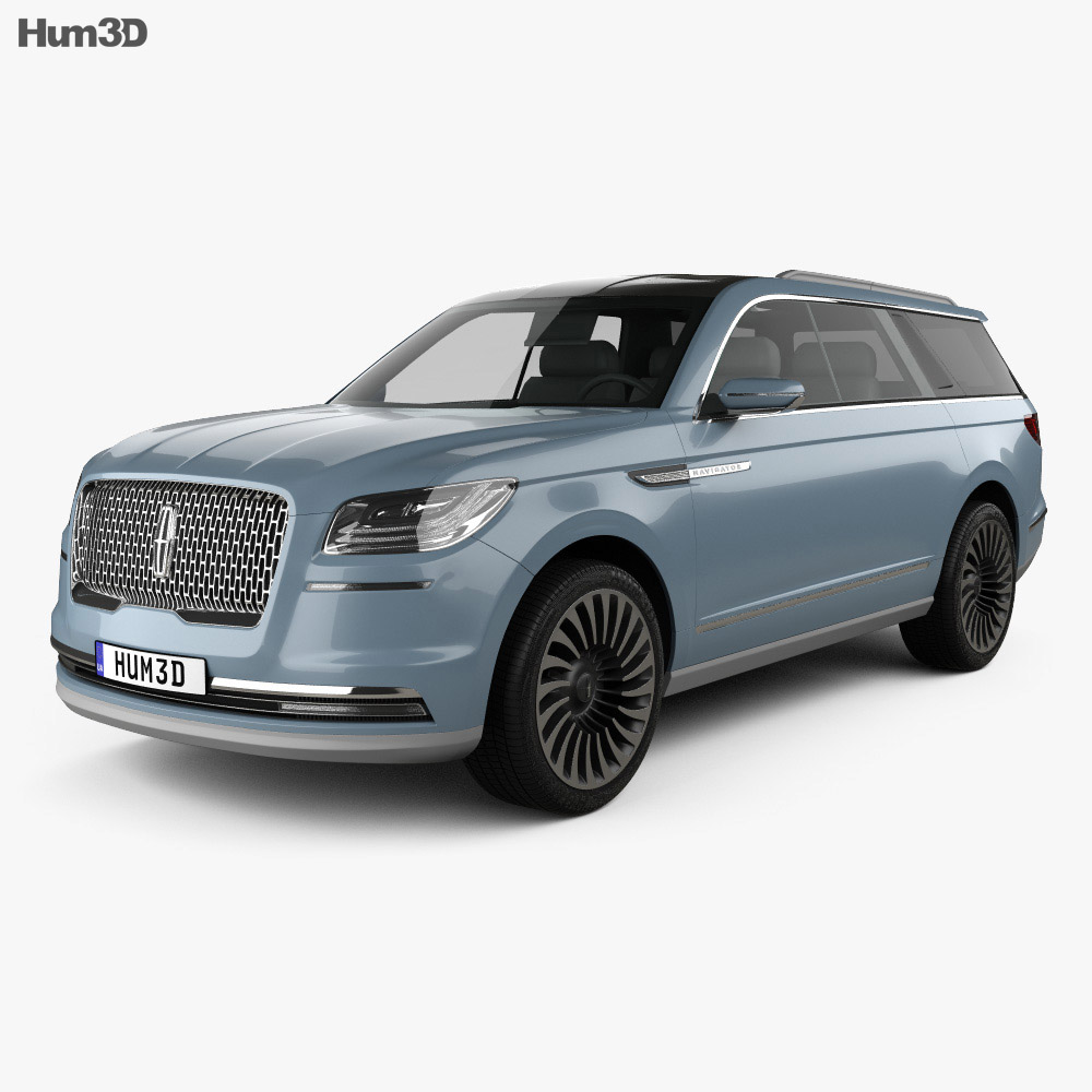 Lincoln Navigator 概念 2019 3D模型