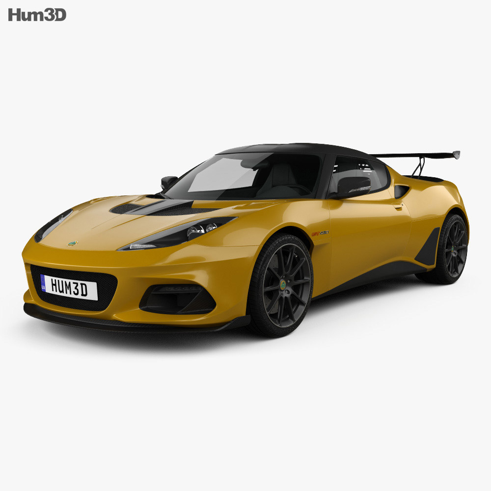 Lotus Evora GT 430 2020 3D модель