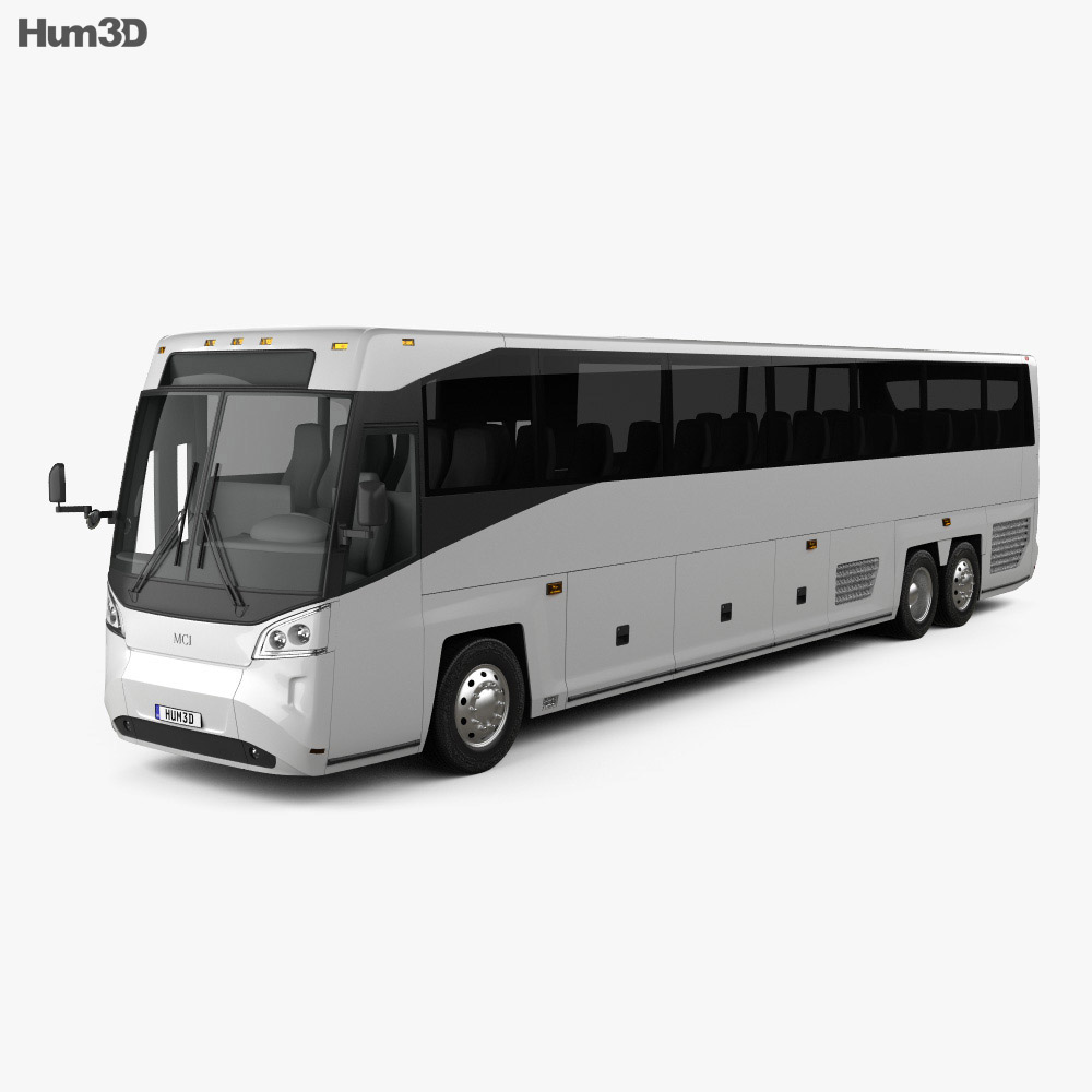MCI D45 CRT LE Coach Bus 2018 3Dモデル