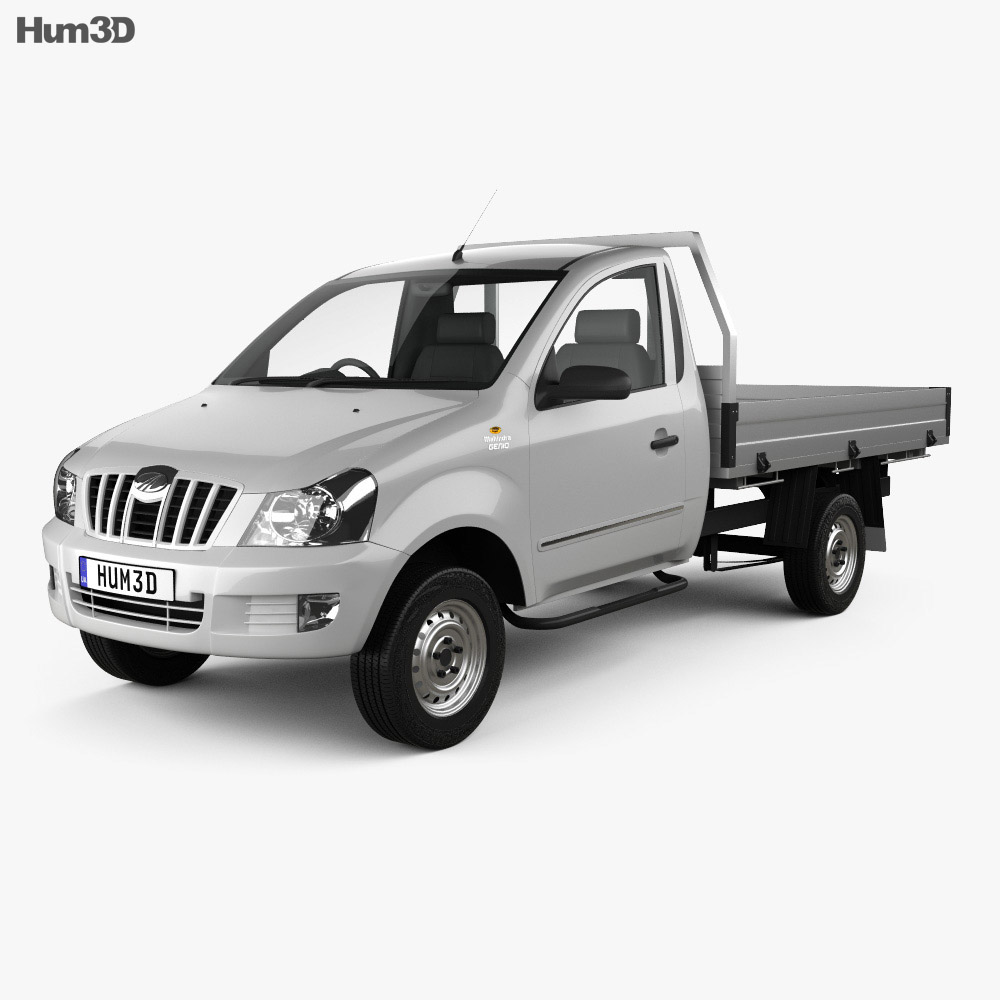Mahindra Genio Cabine Única Pickup 2014 Modelo 3d