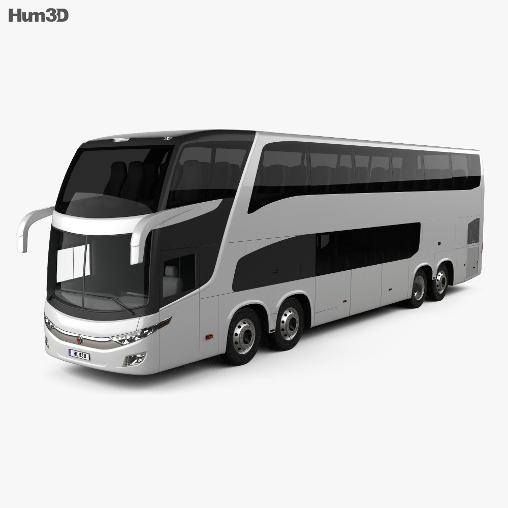 Marcopolo Paradiso G7 1800 DD 4-axle bus 2017 3d model