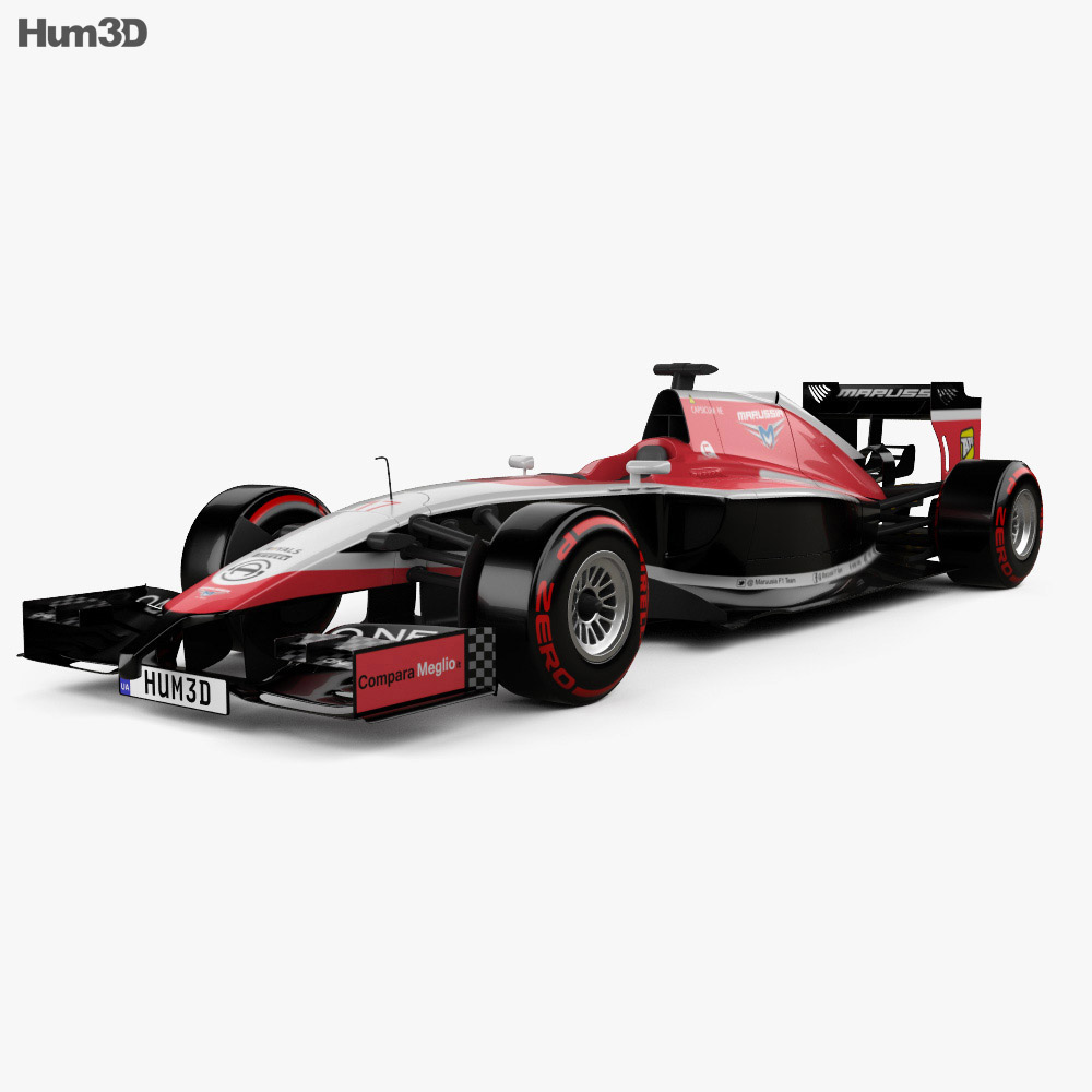 Marussia MR03 2014 3Dモデル