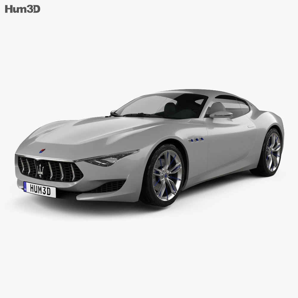 Maserati Alfieri 2015 3D模型