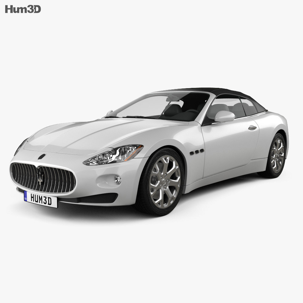 Maserati GranCabrio 2013 3Dモデル